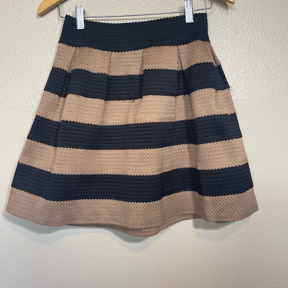 Freestyle Revolution Skirt Flare Stretch Tan & Black